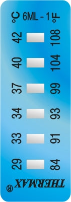 6 Level Temperature Indicator Labels 29ºC to 290ºC