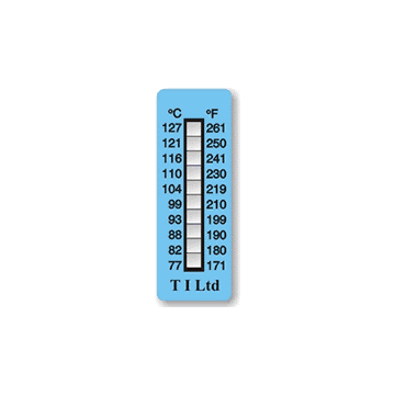 10 Level Temperature Indicator Labels - ThermometerLabels