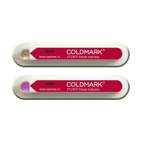 ColdMark Descending Temperature Indicators -3ºC to +20ºC