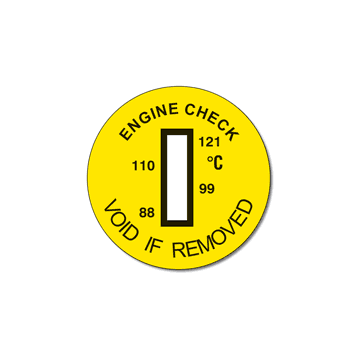 Engine Check - ThermometerLabels